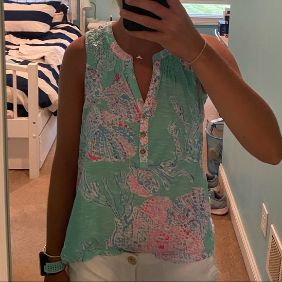 Lily Pulitzer Essie tank top - Picture 10 of 11